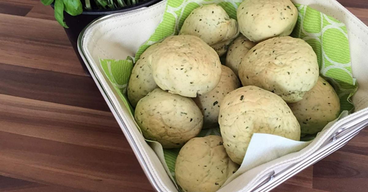 Panini Bällchen mit Kräuter &amp; Knoblauch - perfekte Brötchen für ...