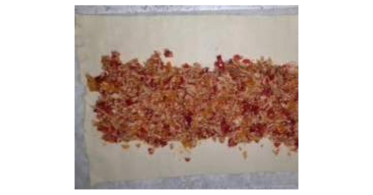 Blätterteigtasche schnell-Empanadilla (grande) z. B. mit Ziegenkäse mit ...