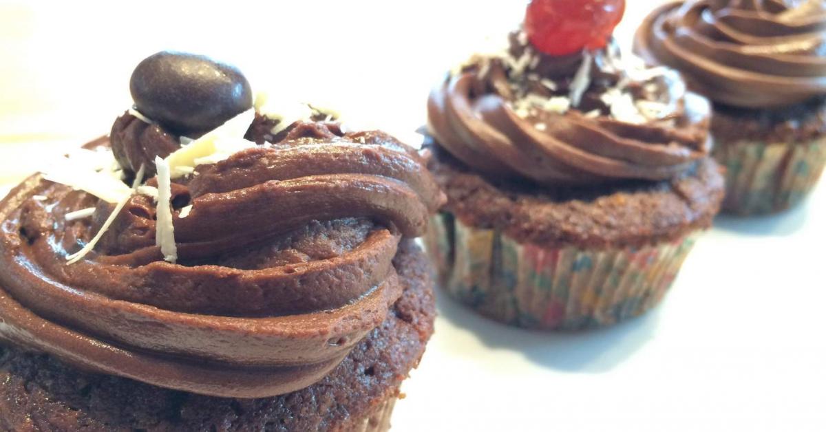 Schoko Topping/Icing/Frosting für Cupcakes von minchen27.06. Ein ...