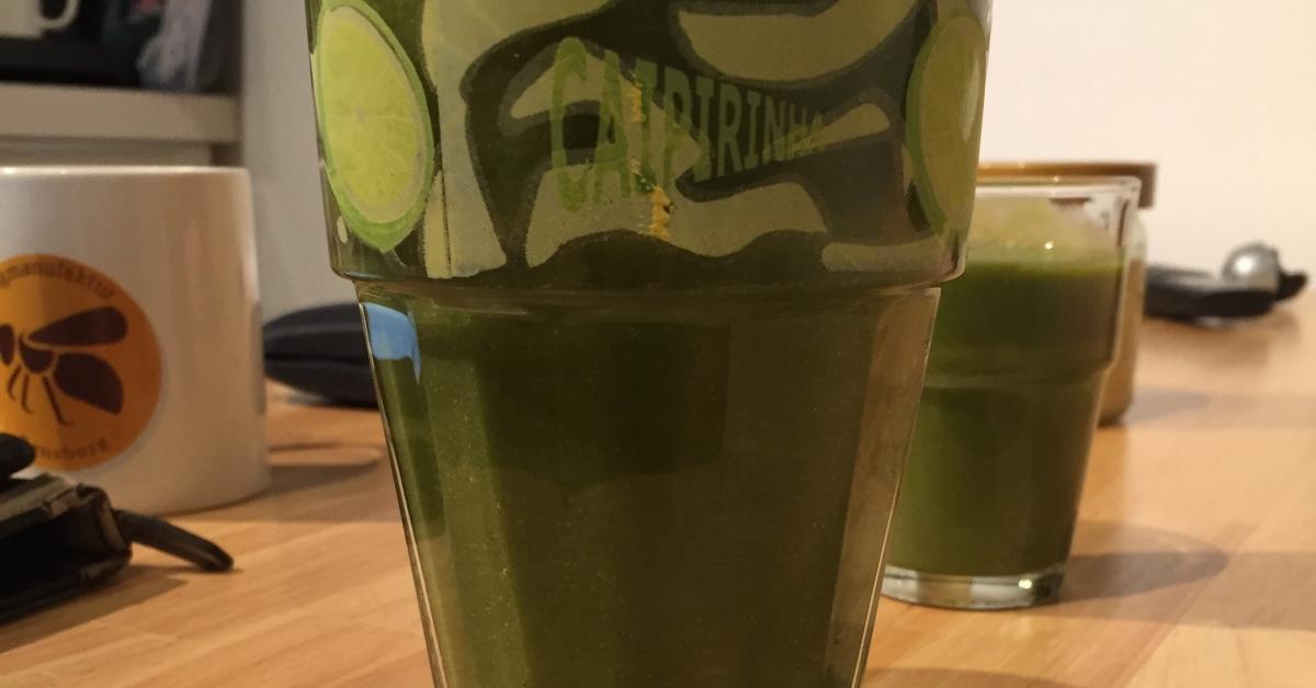 Grüner Smoothie mit Feldsalat von winequeenie. Ein Thermomix® Rezept ...