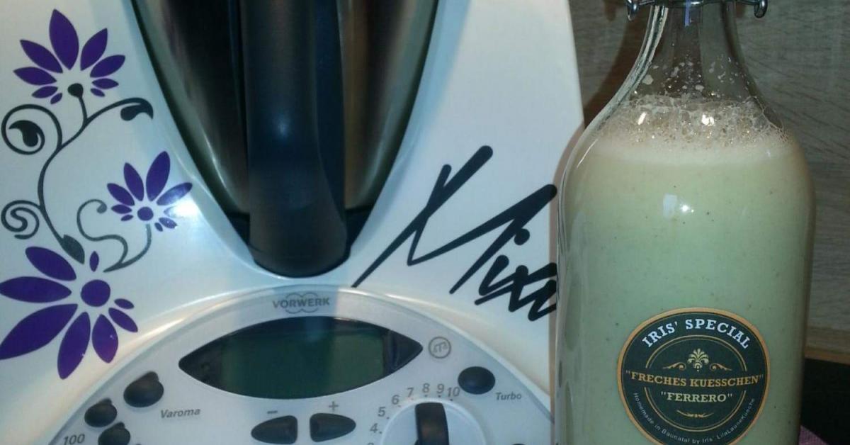 &amp;quot;Freches Küsschen&amp;quot; von FERRERO in weiß von Iris&amp;#39; LilaLauneKüche. Ein ...