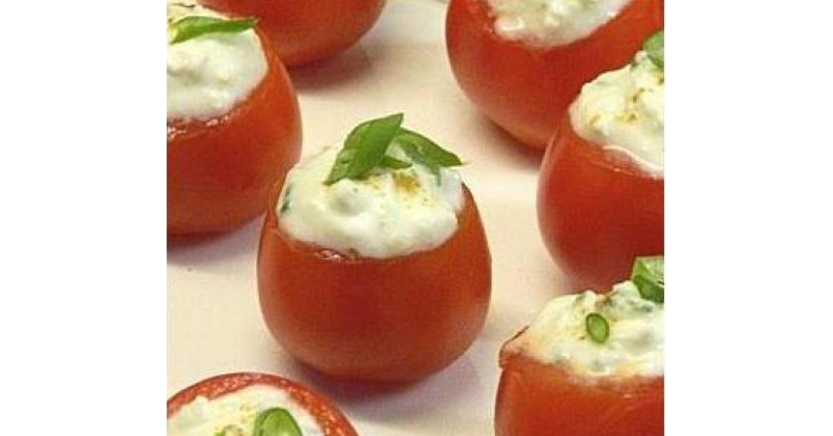 Gefüllte Tomaten mit Creme von HotTomBBQ. Ein Thermomix® Rezept aus der ...