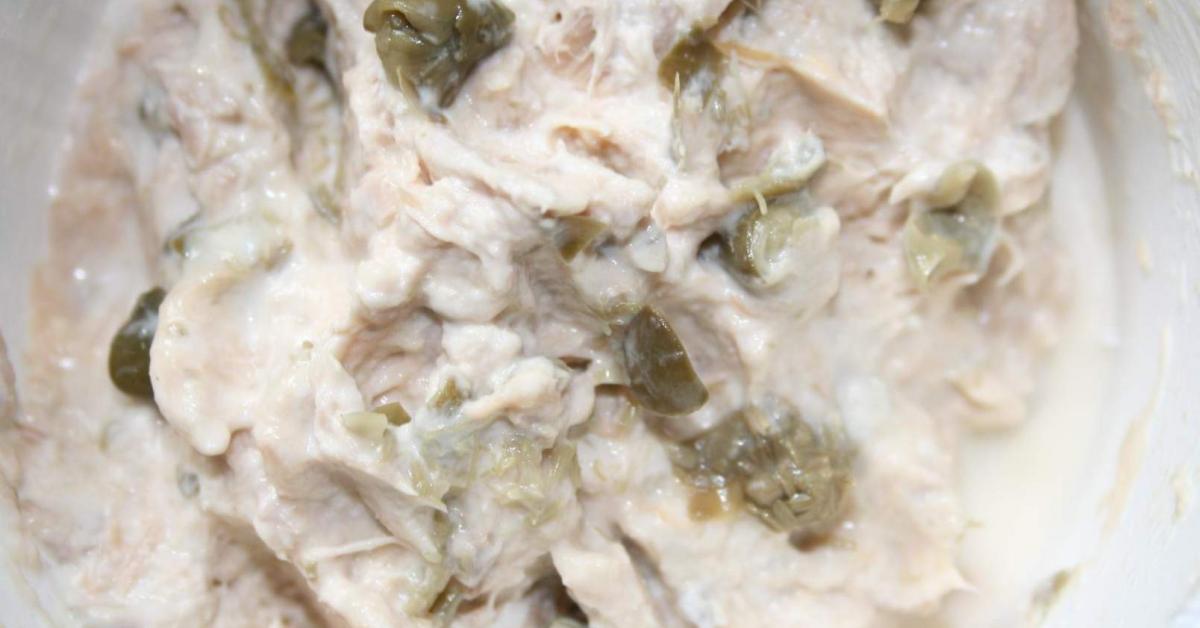 Variation von Thunfisch-Aufstrich (mit Ziegenfrischkäse) von Zebulon ...