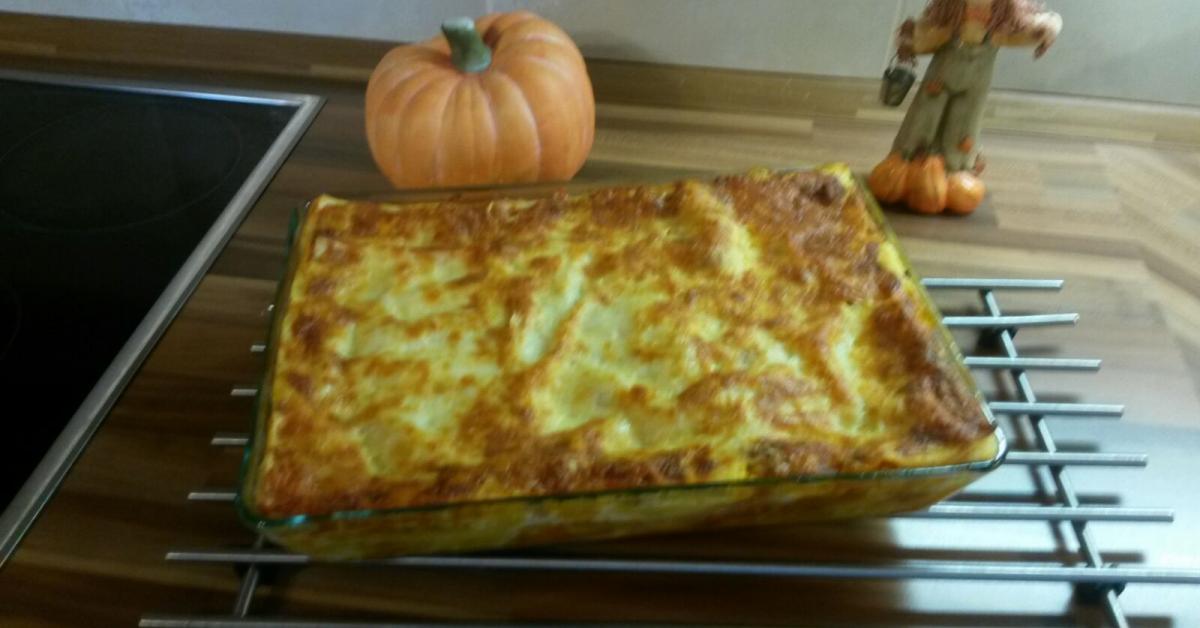 Kürbis-Hack-Lasagne von sasch22. Ein Thermomix® Rezept aus der ... Kürbis-Hack-Lasagne von sasch22. Ein Thermomix® Rezept aus der ...