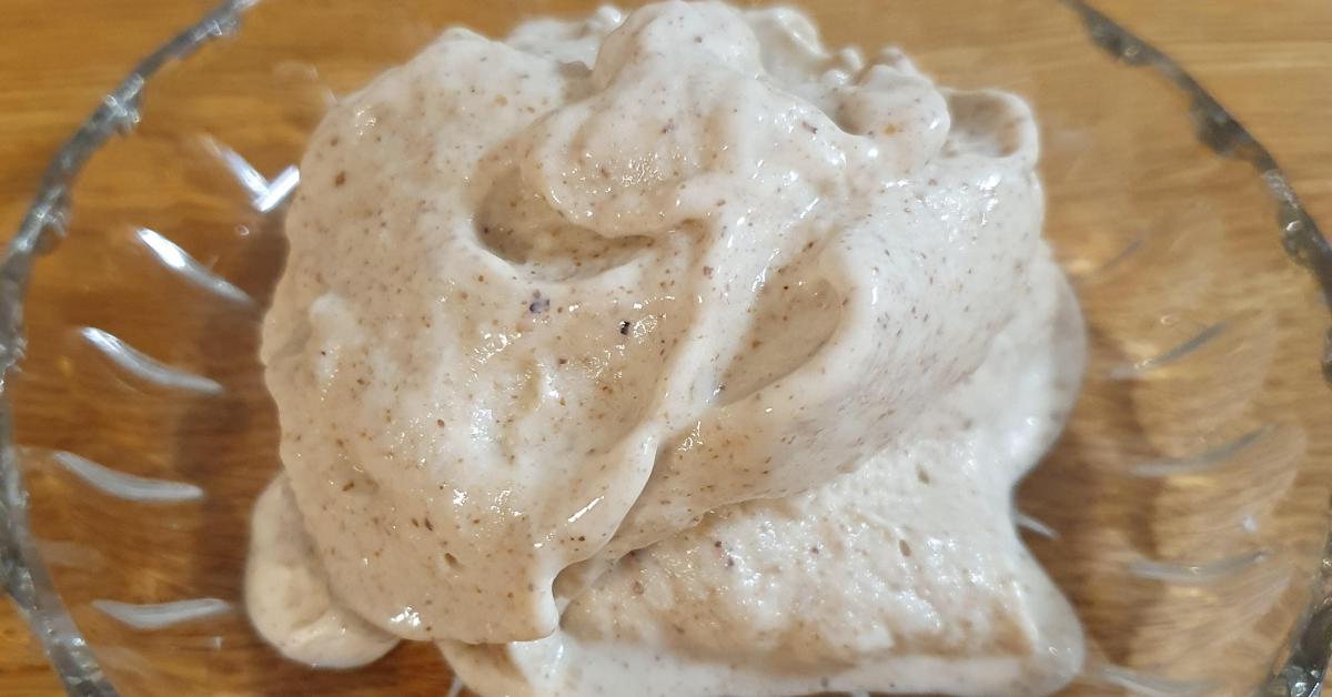 gesundes Schoko-Eis / Nuss-Eis / Mandel-Eis (Nicecream) - Verwertung ...