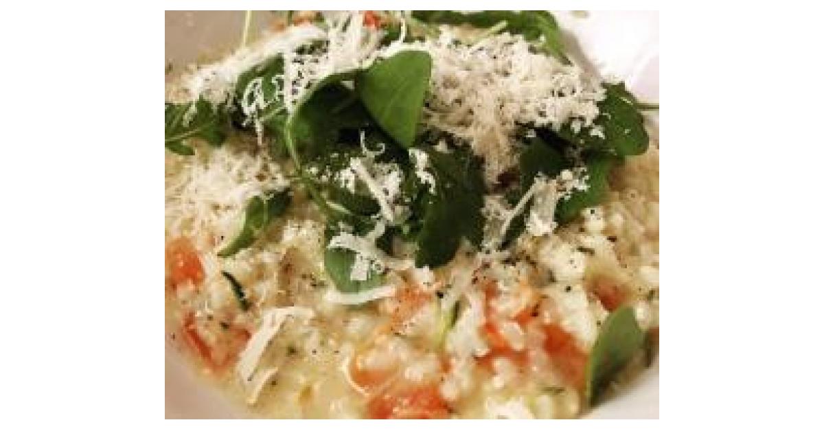 Risotto mit pulled chicken und Zucchini von Eazywheezy. Ein Thermomix