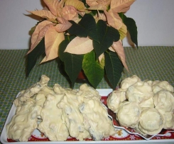 Advent Schokolade mit Cranberry und Cashewnüsse