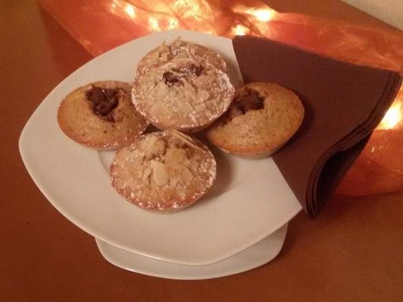 Eiweiss Nutella-Muffins (Eiweißverwetung)