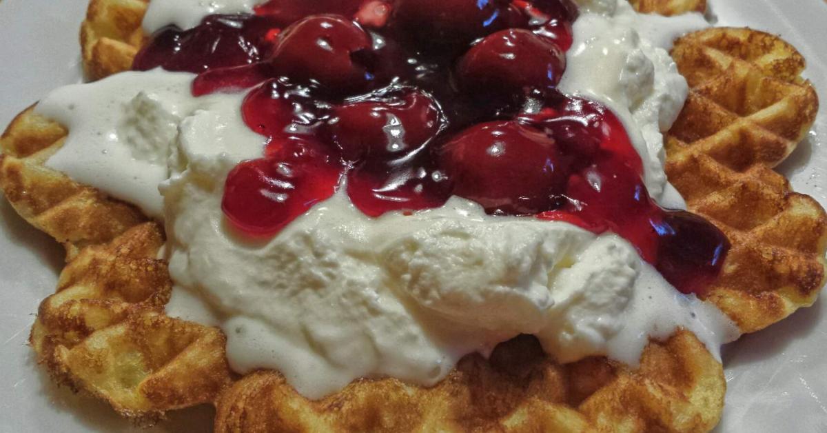 Mamas Waffeln knusprig/saftig