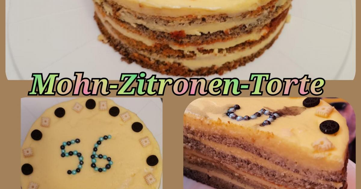 Mohn-Zitronen-Torte von Lanadana13. Ein Thermomix® Rezept aus der ...
