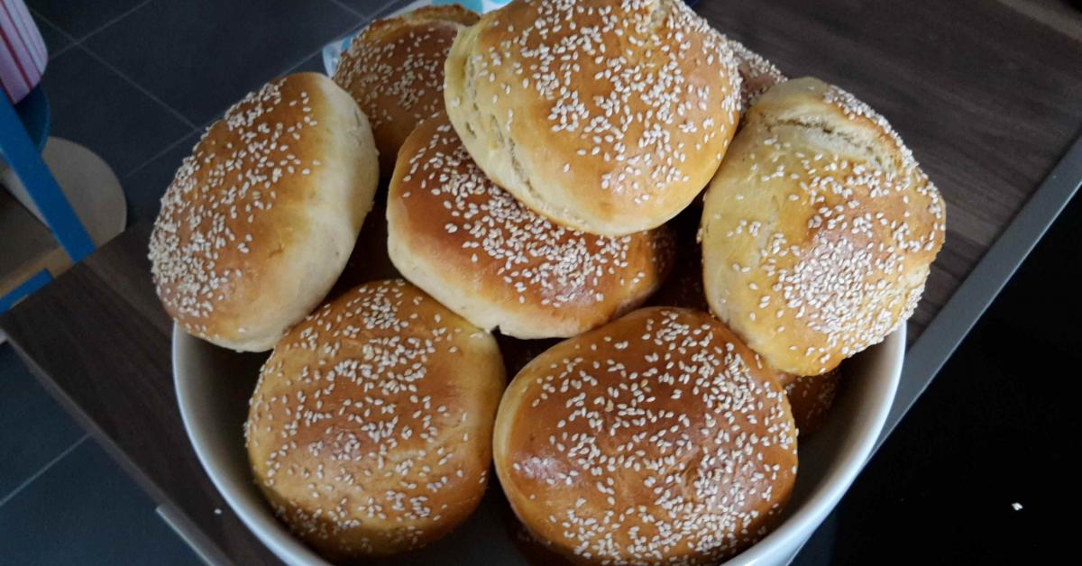 Burger Buns von alexa1004. Ein Thermomix® Rezept aus der Kategorie Brot & Brötchen auf www