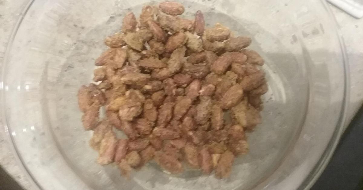 Variation Gebrannte Weihnachtsmandeln von ollimh. Ein Thermomix® Rezept ...