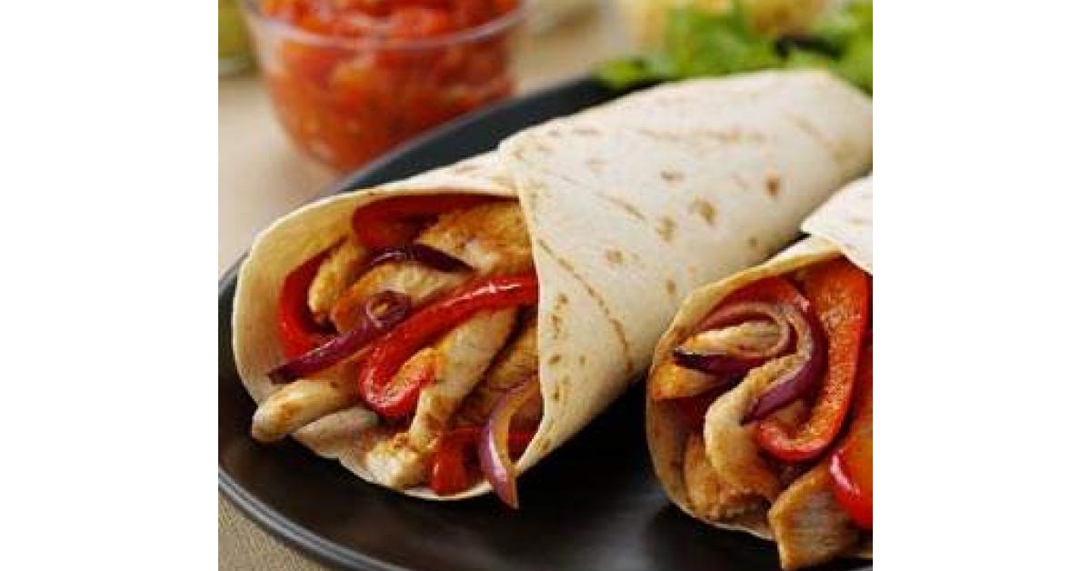 Gefüllte Weizentortillas m. Schweinefleisch von dolcebella. Ein ... Gefüllte Weizentortillas m. Schweinefleisch von dolcebella. Ein ...