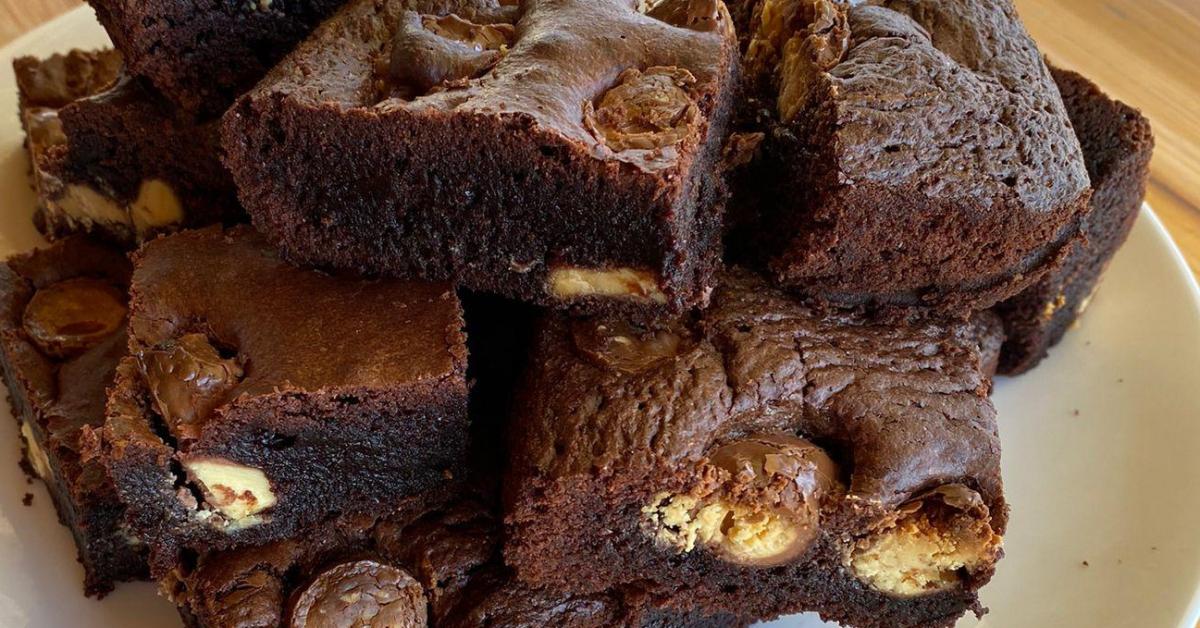 saftige Brownies mit Kinderriegelstücken von Hos1909. Ein Thermomix ...