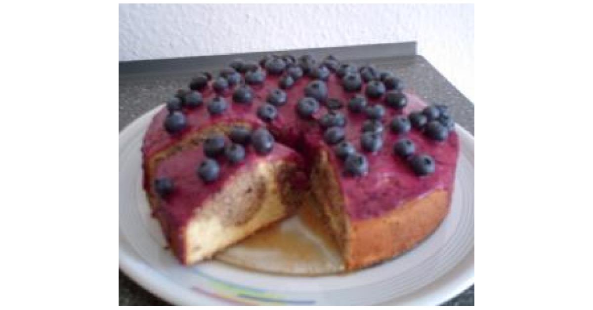 Marmorierte Heidelbeer-Torte von Backfee295. Ein Thermomix® Rezept aus ...