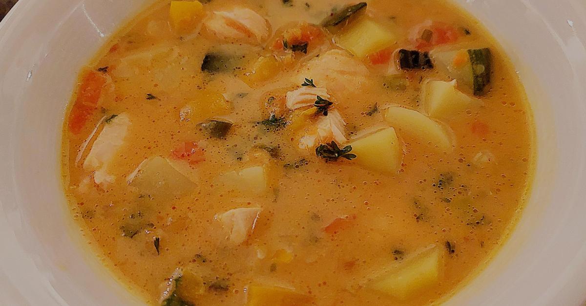 Pikanter Fischtopf - kleinere Menge von Queen-of-Castle. Ein Thermomix ...