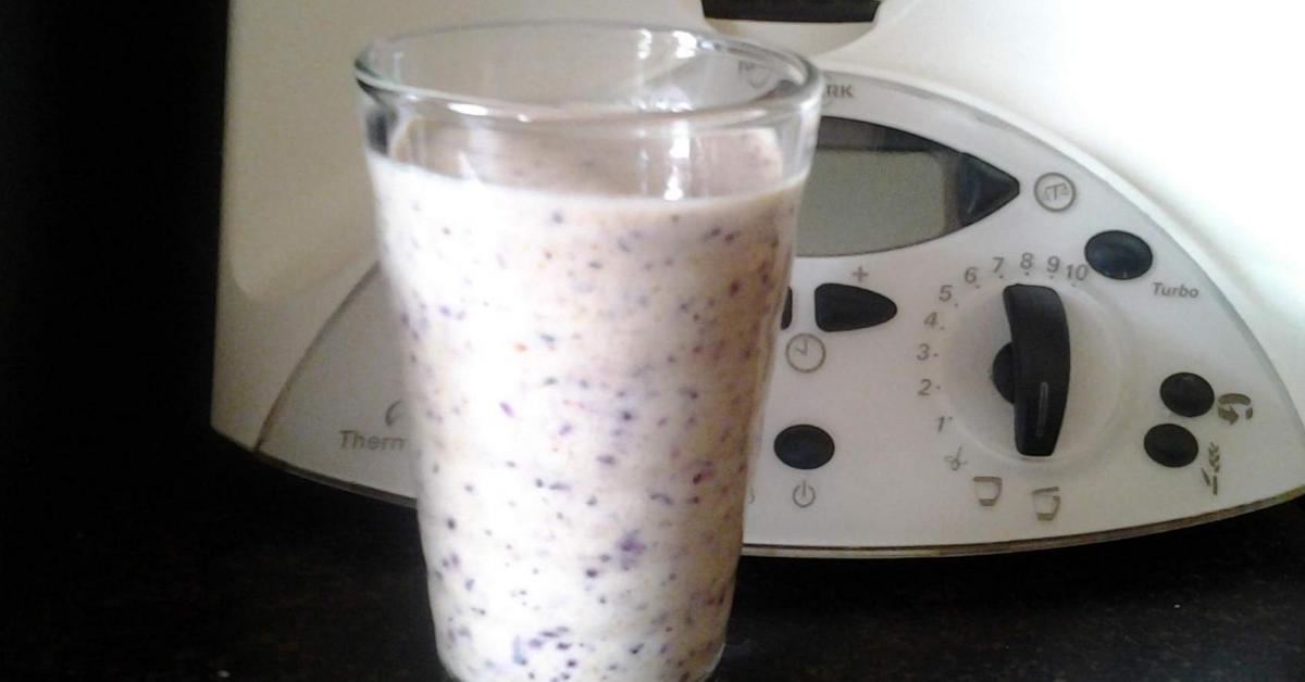 cooler Heidelbeershake von Nellysoley. Ein Thermomix® Rezept aus der ...