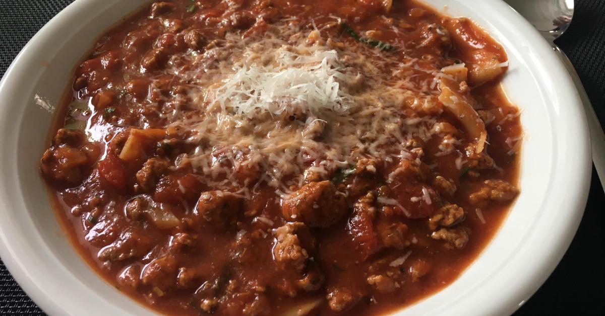 WW Lasagne Suppe von pvg131. Ein Thermomix® Rezept aus der Kategorie ...