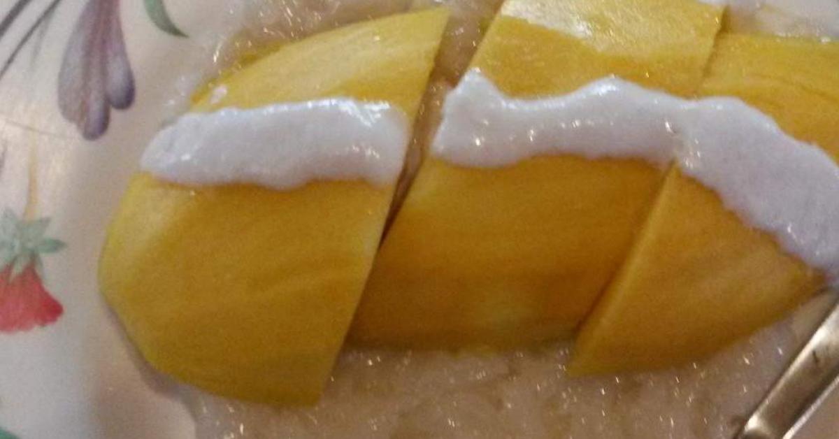 leckerer Kokos-Milchreis mit Mango.. Resteverwertung aus übrig ...