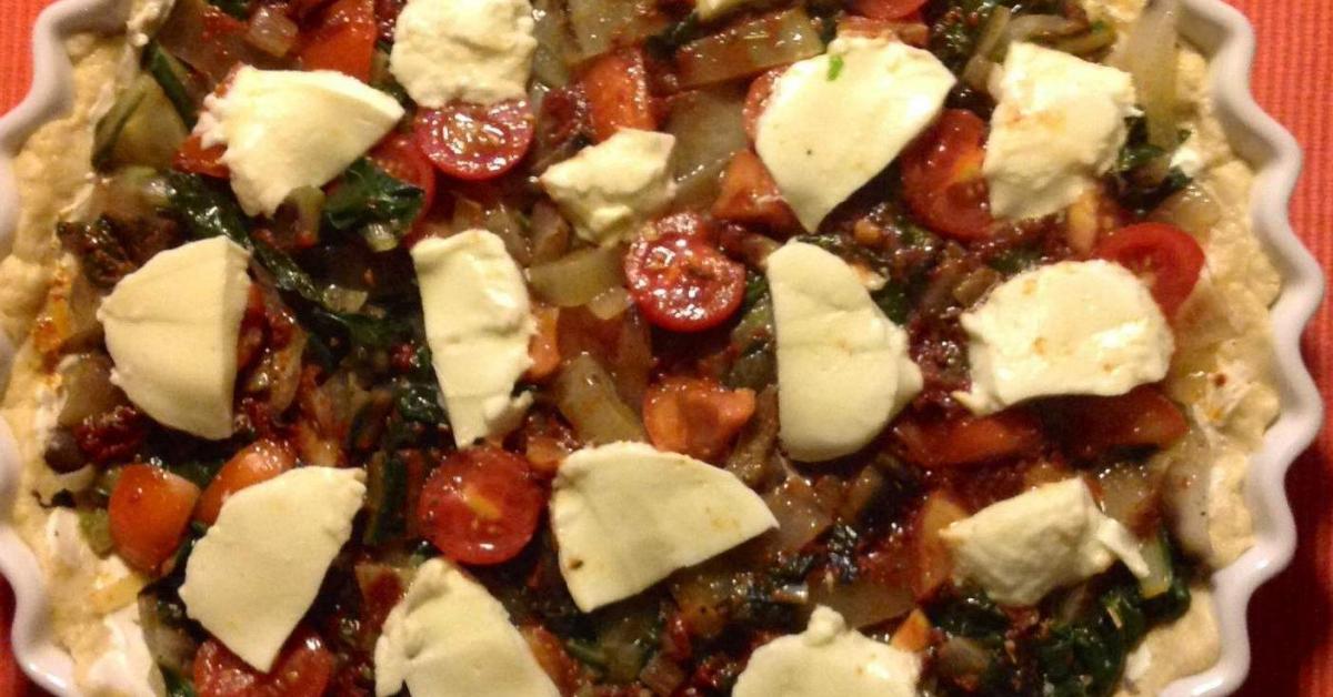 Variation von Mediterane Tomate-Mangold Quiche von Elke B.. Ein ...