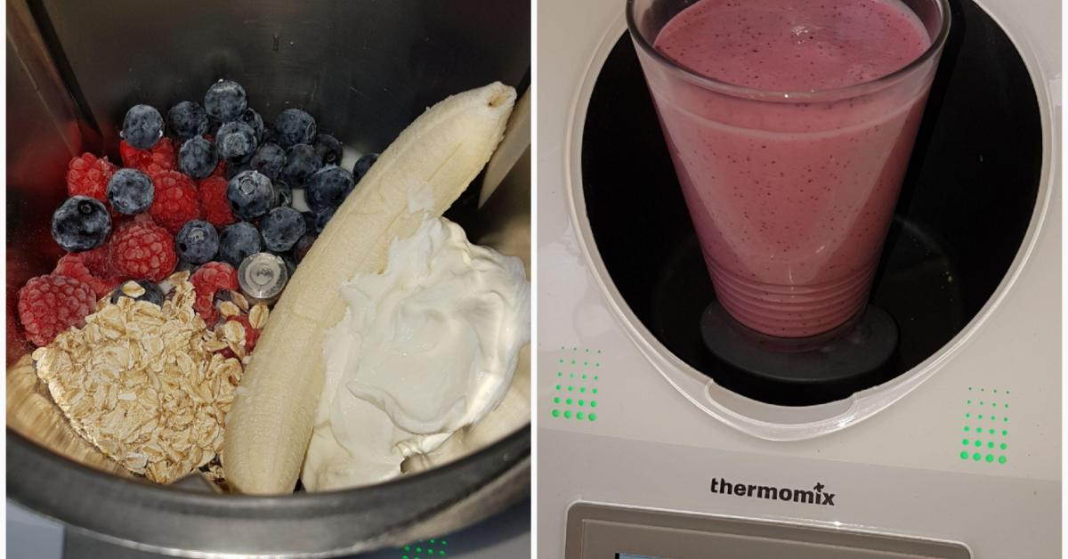 Frühstückssmoothie beeren shake frisch lecker schnell &amp; gesund von ...