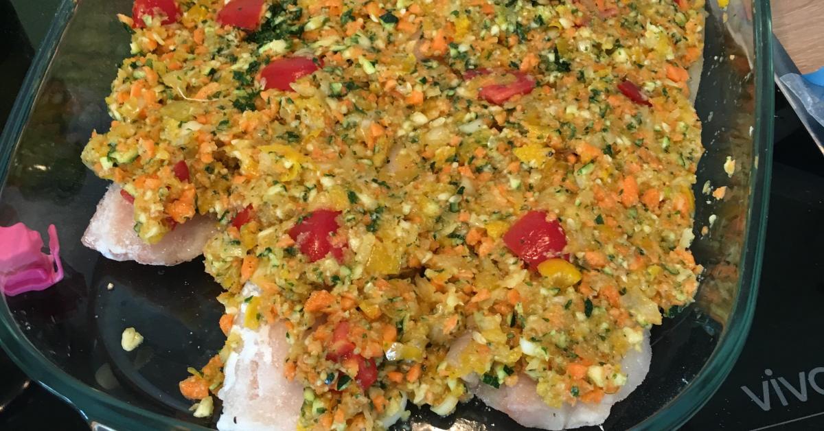 Fischfilet mit Gemüsehaube von ninaB1990. Ein Thermomix® Rezept aus der ...