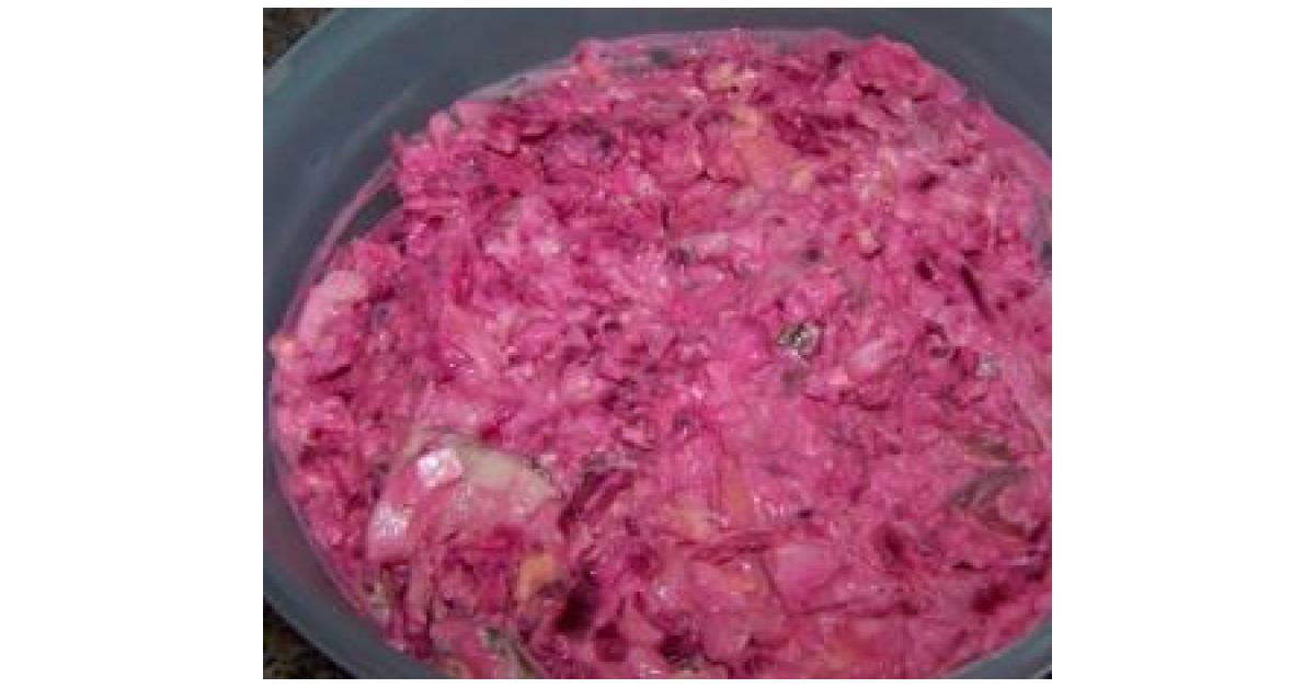 Roter Matjessalat von goldfisch. Ein Thermomix® Rezept aus der ...
