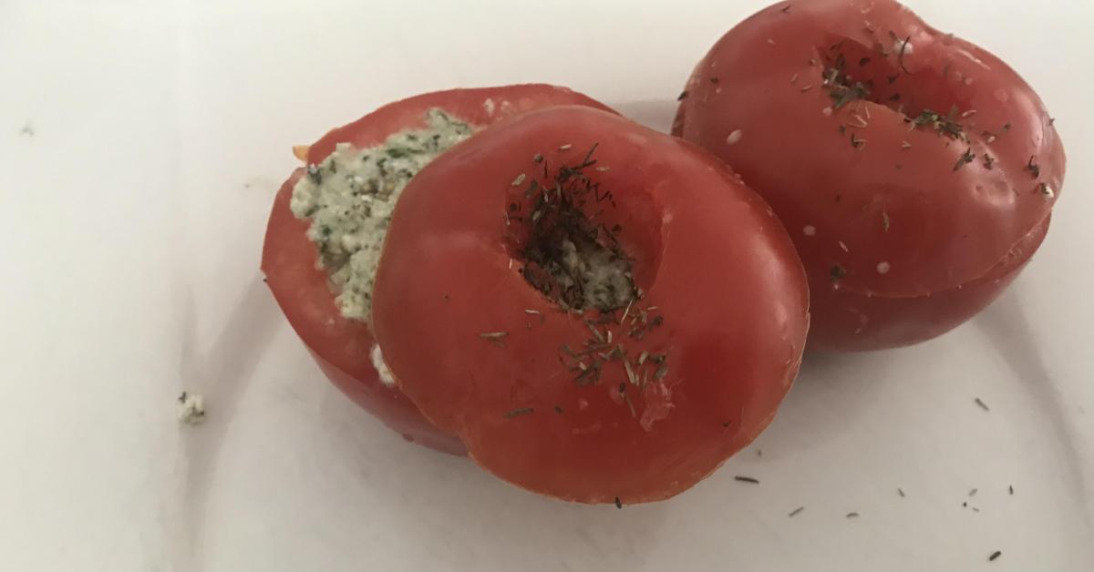 Gefüllte Kirschtomaten von scharfes Messer. Ein Thermomix® Rezept aus ...