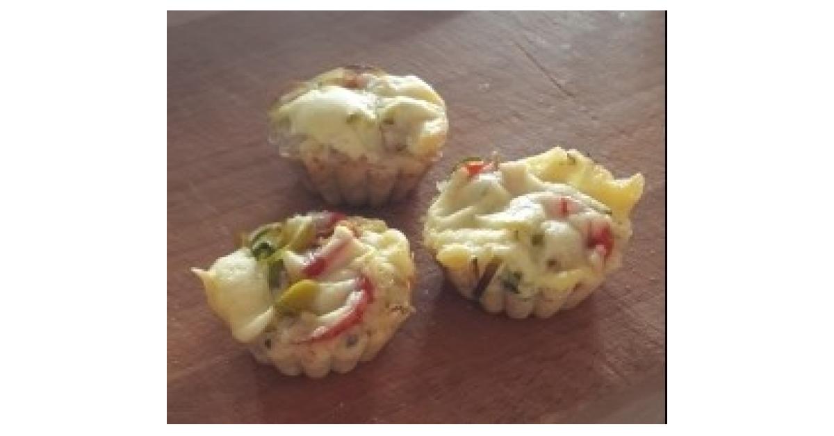 low carb Pizza Muffins von dorodumm. Ein Thermomix® Rezept aus der