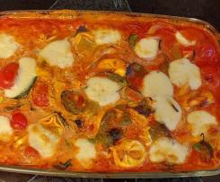 Tortellini mit cremiger Tomaten - Kräutersosse  a`la Mama