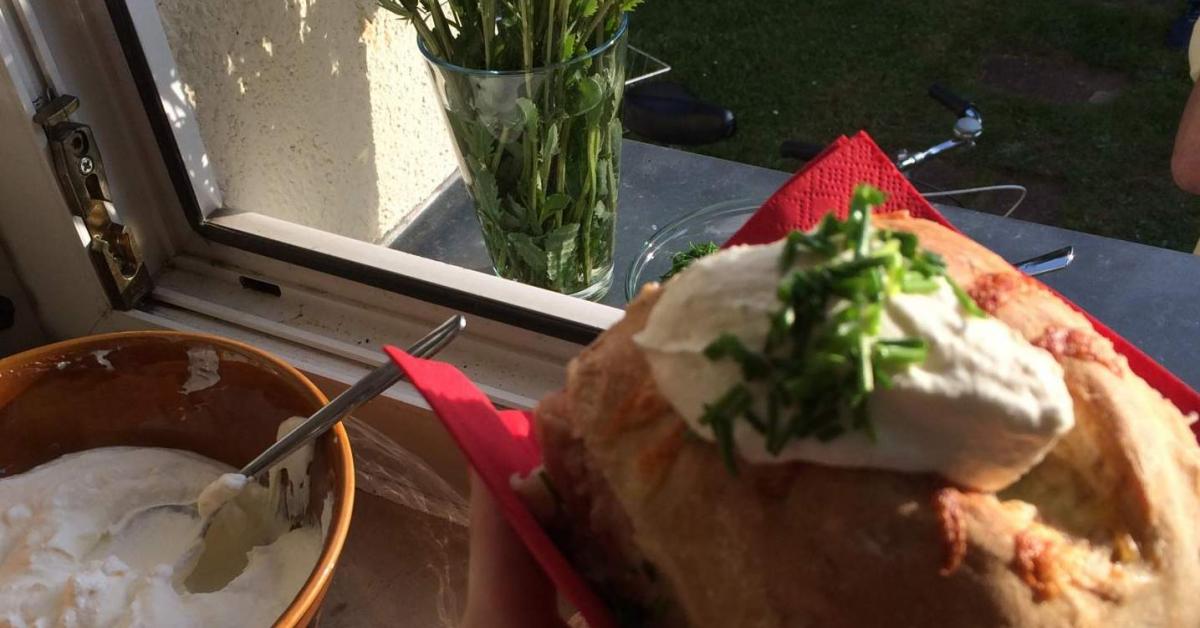 Handbrot mit Champignons und Käse von LeaLiebtsLecker. Ein Thermomix ...