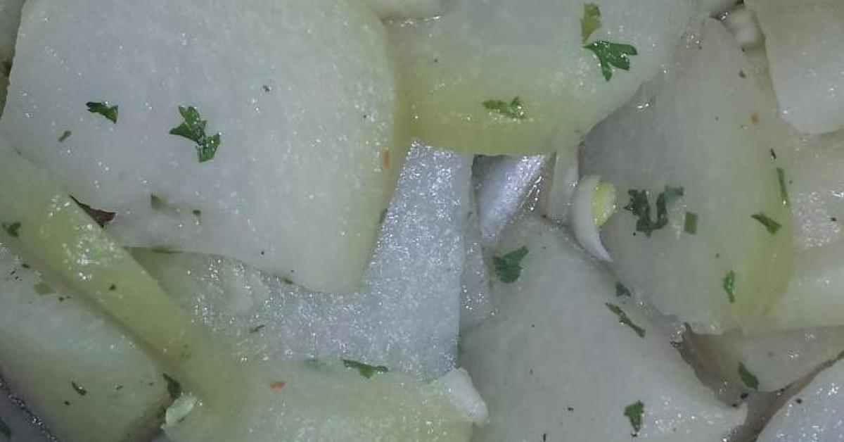Kohlrabisalat oder falscher Kartoffelsalat - Logi tauglich von ...