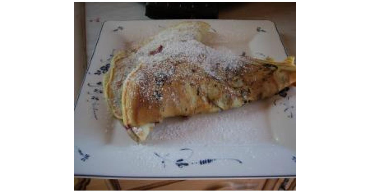 Pfannkuchen mit Blaubeeren von Rene... von Regionalrekord Rene. Ein ...
