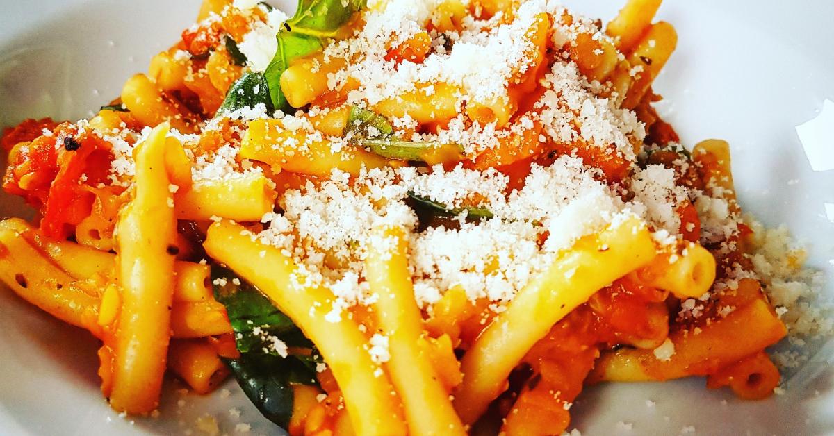 Variation Rote-Linsen-Bolognese