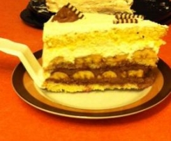 Bananen-Sahne-Torte geht auch laktosefrei